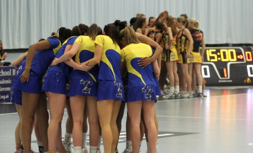 Team Bath netballers