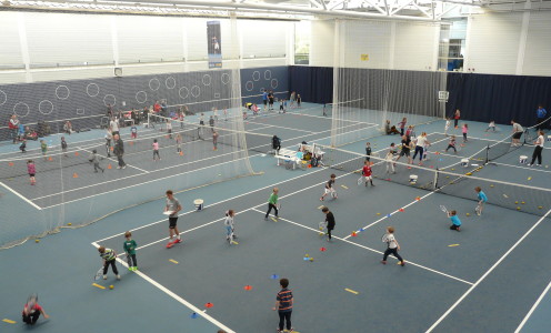 More than 100 youngsters enjoyed a Team Bath MCTA Tennis fun day in March 2015