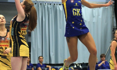 Team Bath Netball 37 Manchester Thunder 40, March 2015 (Picture: David Roper)