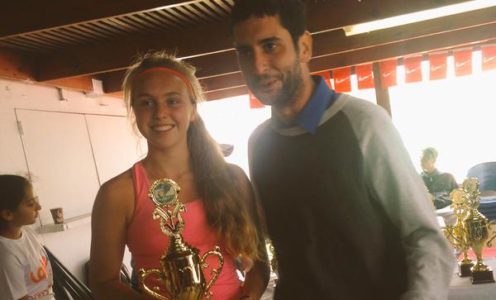 Eden Richardson won the Messika Open in Israel