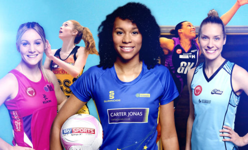 Team Bath Netball's Sam Cook is on the shortlist for the 2015 Netball Superleague Player of the Year award