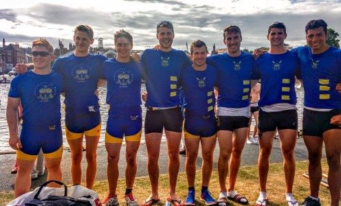 Dan Harris tweeted this picture of the University of Bath Boat Club crews who have qualified for the 2015 Henley Royal Regatta