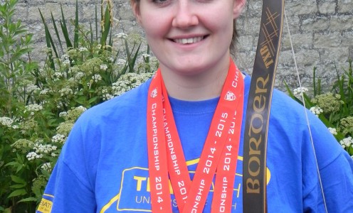 Sports Performance student Lizzy Rees won both the BUCS Indoor and Outdoor archery titles in 2015