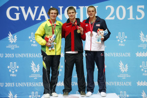 Jay Lelliott won 400m gold at the 2015 World University Games in Gwangju