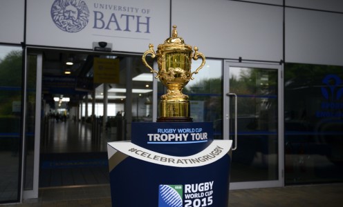 The Rugby World Cup arrives at the University of Bath