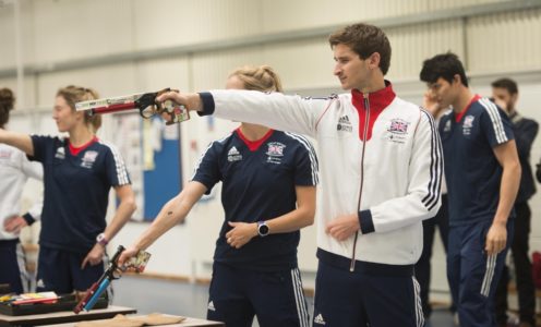 Jamie Cooke of Pentathlon GB, May 2016