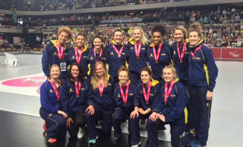 Team Bath Netball won bronze in the 2016 Vitality Netball Superleague