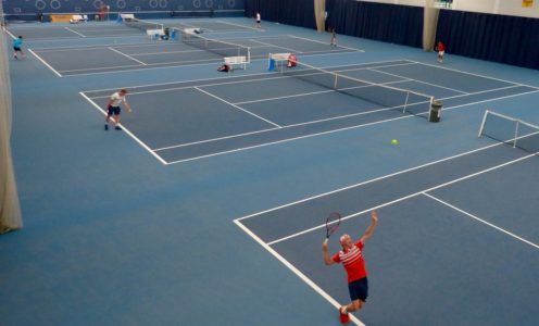 Action from the 2016 Team Bath CoMpete Open Tennis Festival