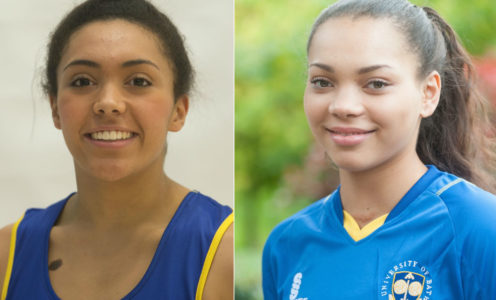 Alana John and Paige Reed have been selected for England Netball U21s, August 2016