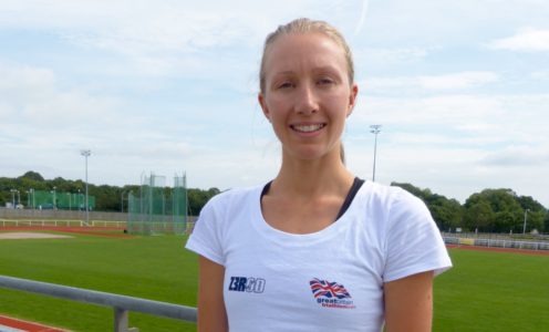 Nicole Walters at the Sports Training Village, August 2016