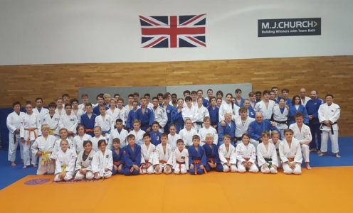 A judo development camp took place in the Team Bath Dojo in October 2016