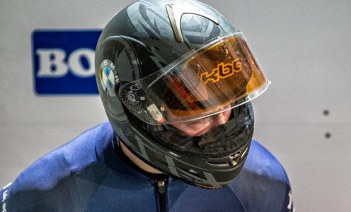 Bobsleigh driver Brad Hall, March 2017