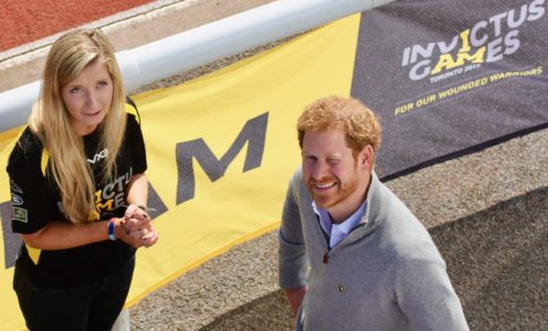 Prince Harry at the 2017 Invictus Games trials