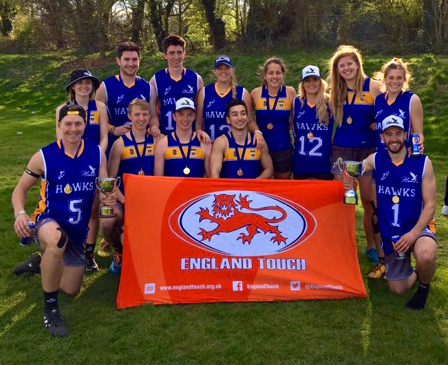 Hawks soaring high as touch rugby team clinch England title at ...