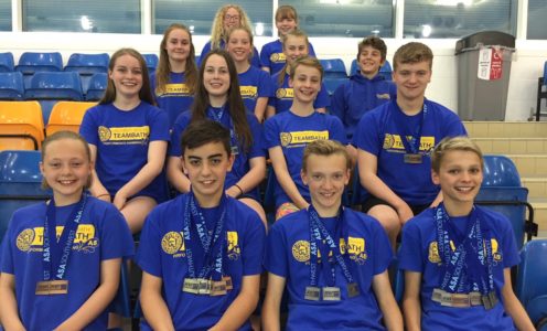 Team Bath AS swimmers won a host of medals at the 2017 Age Group Championships