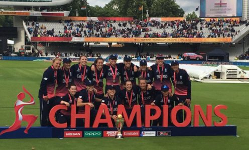 University of Bath graduate Fran Wilson helped England win the 2017 Women’s Cricket World Cup at Lord’s.