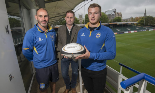 Aaron James, Iestyn Lewis and Will Britton at The Rec, September 2017