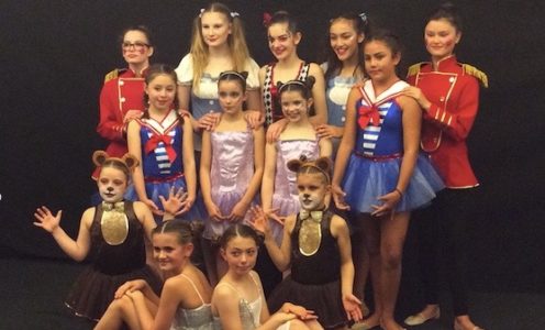 City of Bath Rhythmic Gymnastics Club gymfusion event, November 2017