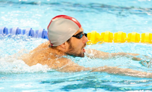 Calum Jarvis in the London 2012 Legacy Swimming Pool