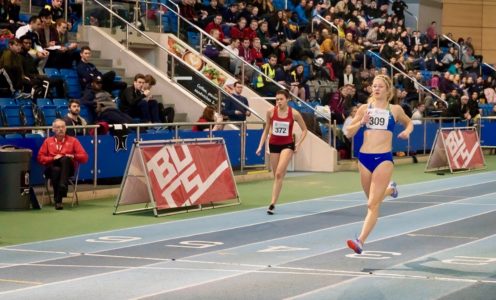 Beth Close won 200m gold at the 2018 BUCS Nationals in SheffieldBeth Close won 200m gold at the 2018 BUCS Nationals in Sheffield