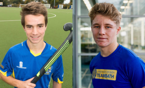 Peter Scott and Tim Nurse, England Hockey U21