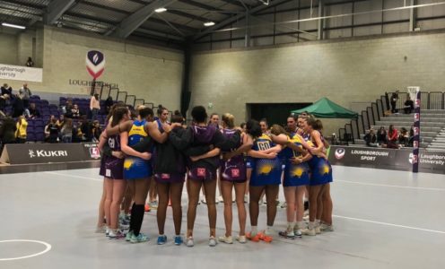 Team Bath Netball won the 2018 tri-tournament at Loughborough Lightning