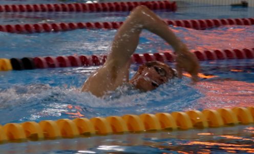 Tom Dean in the London 2012 Legacy Swimming Pool