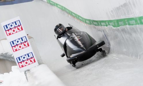 Brad Hall and Nick Gleeson finished fourth at 2019 Bobsleigh World Championships, equalling Britain's best result for 50 years. CREDIT: IBSF