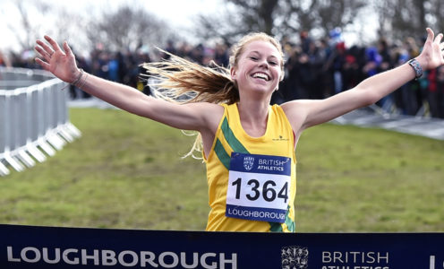 Jenny Nesbitt won the trials to qualify for the 2019 World Cross-Country Championships. CREDIT: Mark Shearman