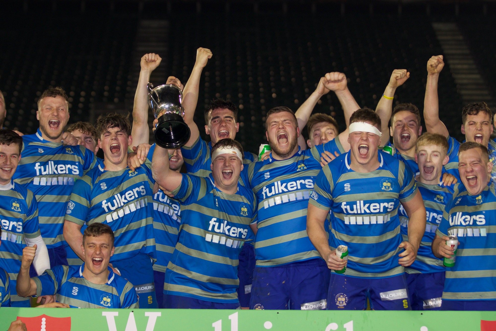 Trophy cheer as University of Bath RFC win at The Rec to secure Bath