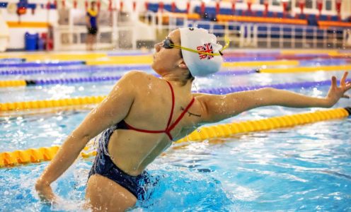 Ilaria Brandimarte in the London 2012 Legacy Pool. CREDIT: Monica Almada Gouveia