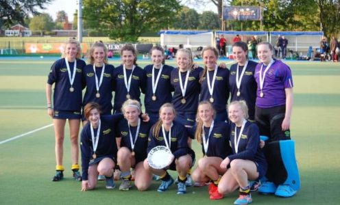 Team Bath Buccaneers’ U18 Girls were crowned as England Hockey Tier 2 Champions with an excellent 8-1 victory over Sudbury in the 2019 final