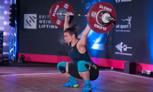 Emma Collins-Jones British Weightlifting Champion 2019