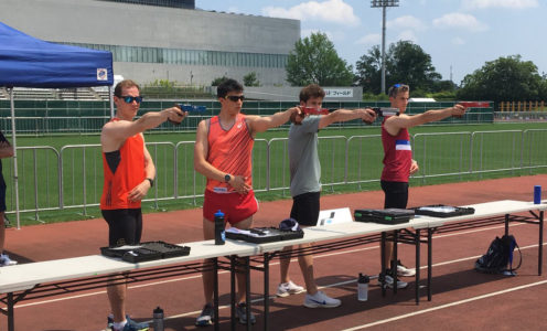 Pentathlon GB training in Tokyo ahead of the 2019 World Cup Final