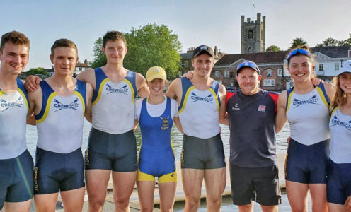 Crew Bath rowing at the 2019 Henley Royal Regatta