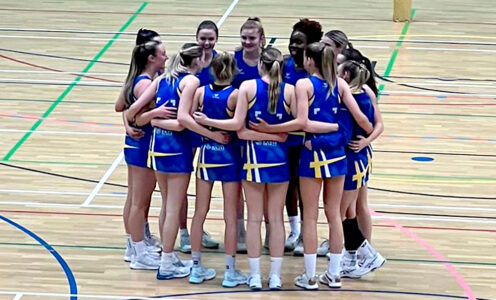 Team Bath Netball U21s ahead of their 2023-24 NPL season opener against North East Phoenix