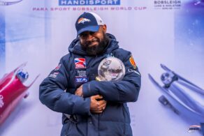 British Bobsleigh and Skeleton Association athlete Corie Mapp won Para Bobsleigh Overall World Cup gold during the 2023-24 season. PICTURE: IBSF