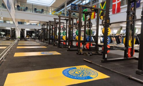 A picture of Gym 1 at the Team Bath Gym, on the University of Bath campus, which underwent an extensive £450,000 refurbishment during the summer of 2024.