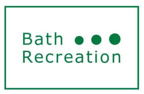 A logo for Bath Recreation Limited, a charity which has a partnership with Team Bath Netball